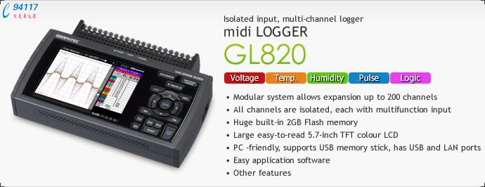 ?qng)DGRAPHTEC GL820늉ضӛ䛃x