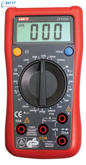 UT132D掌上型數(shù)字萬用表