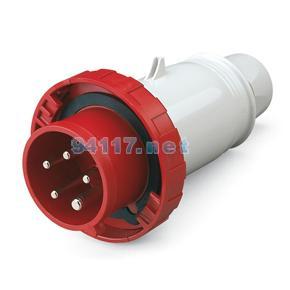 3458曼奈柯斯IP44相序檢測(cè)明裝插頭16A 4P