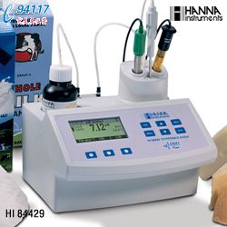微電腦酸度/pH值滴定分析儀HI84429