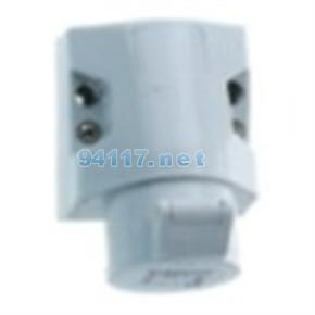 1838曼奈柯斯IP44低壓明裝插座20-25V 32A 2P
