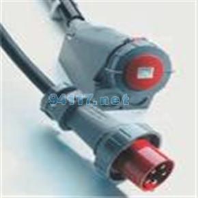 5608曼奈柯斯IP67帶開關(guān)和機(jī)械聯(lián)鎖插座400V 32A 5P，帶開關(guān)